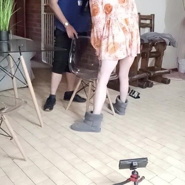 Fucking Hot Brunette Slut at Friend's House Party Life