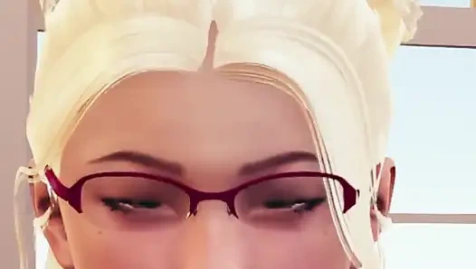 Ortakları ofisten ayrıldıktan sonra patron sekreteri sikiyor