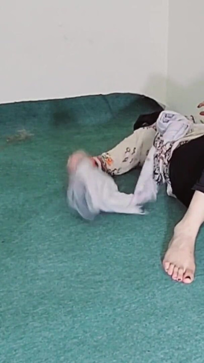 Thrilling moment from "SEXY MAID CLEANING ROOM AND SEDUCING YOU ALL, DIRTY HINDI TALKING"