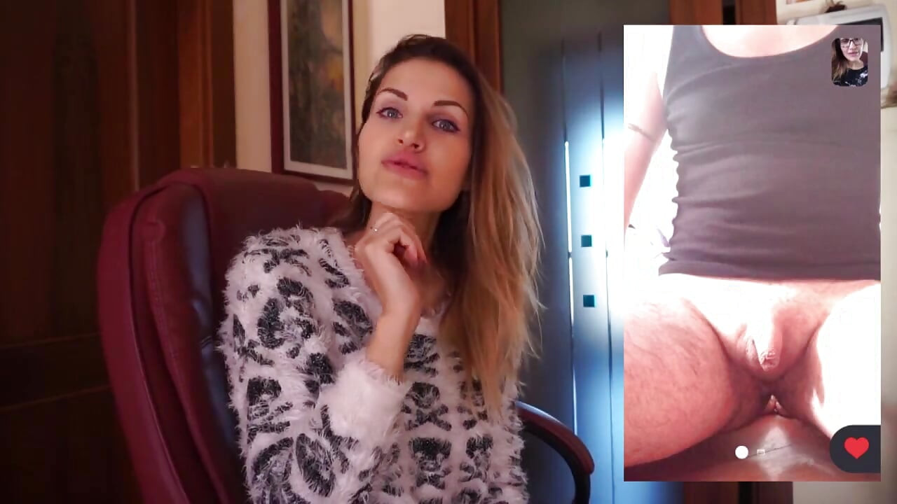 Brunette MILF talks about a very small cock for the webcam