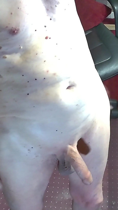 Nice View of Cum Shot Seen From Above