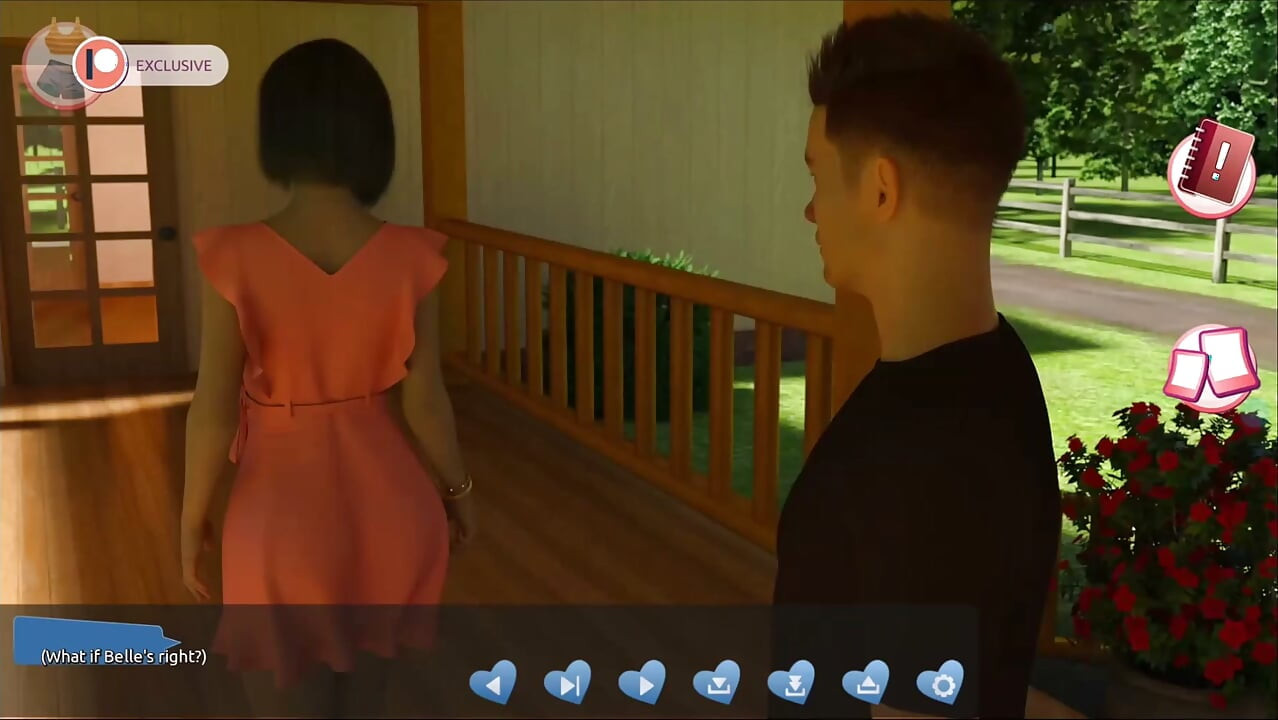Pomagając hotties # 5 - Johannes naprawił dach i wziął szczyt w Naomi Hile ona się rozebrała.