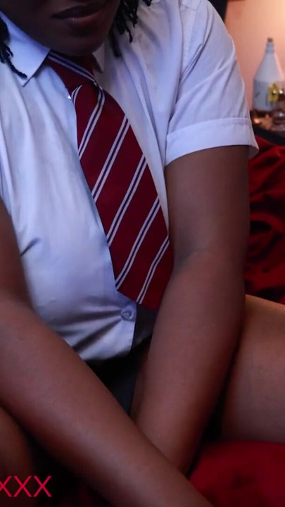 Naughty Student Oshun mocks your small cock! | Clip 1
