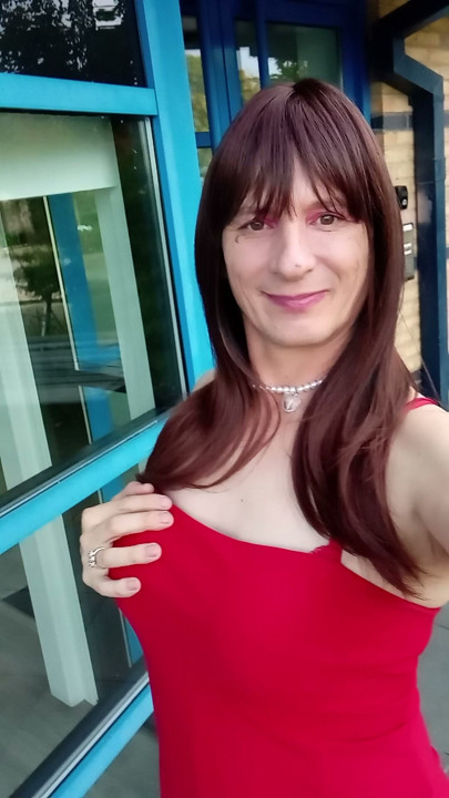 Lovely red dress
