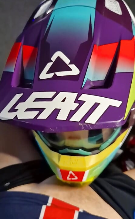 Sucked My Boyfriend off Sweetly While Wearing His Moto Gear