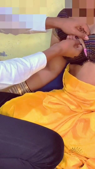 Thrilling moment from "Indian stepmom got a anniversary gift by stepson"