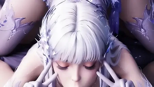Asian-style 3D anime Sheng Caier