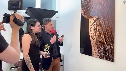 Harter Fick Für Jenny Stella Nach Der Award Verleihung