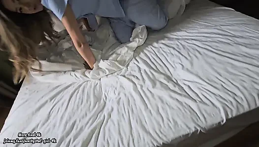 Sweet Bubble Butt Baby in Pajamas Takes Cock Ass to Mouth Mouth to Ass