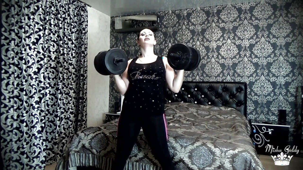 Beating my last weight lifting challenge! More than 50 times per exercise