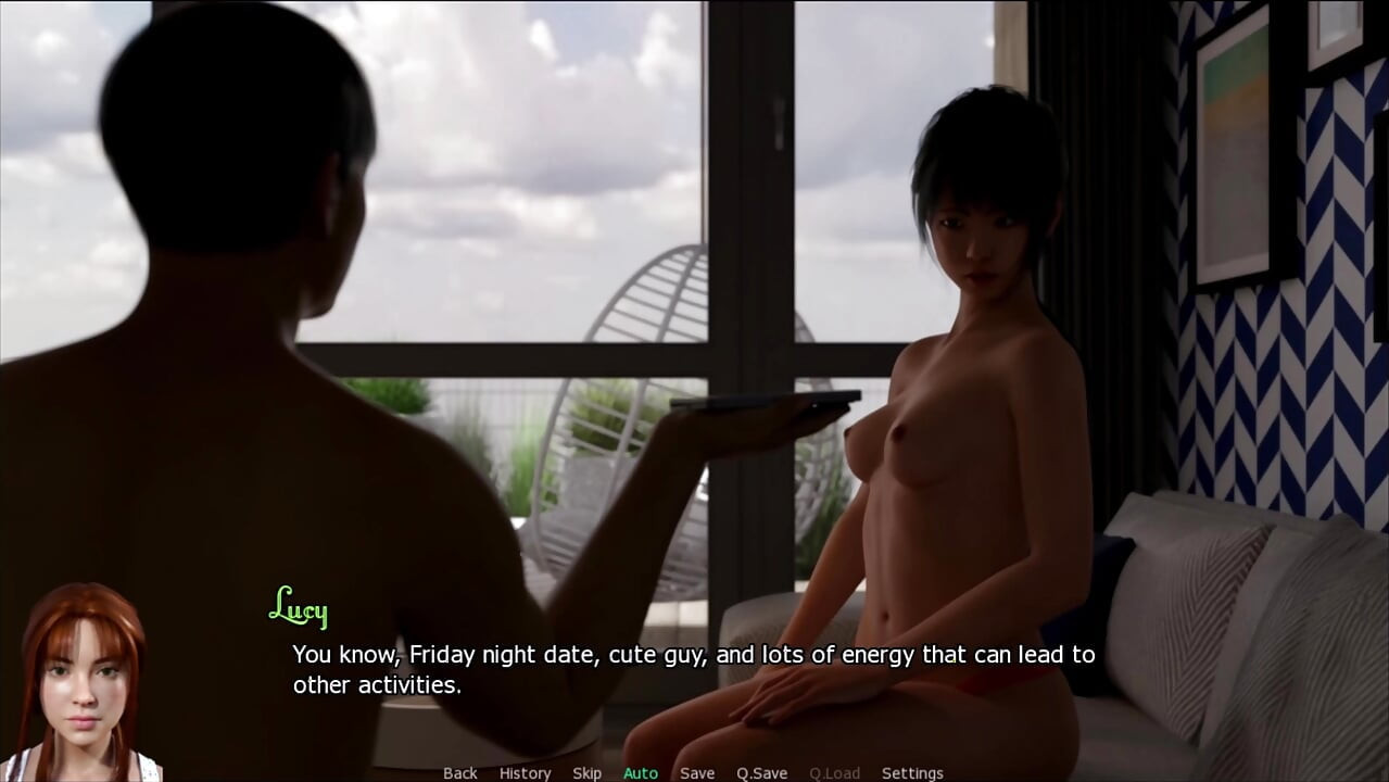 Ad #7 Lucy and I Booked Our Self in at a Hotel.