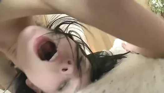 Deep anal fuck for a wild little slut!