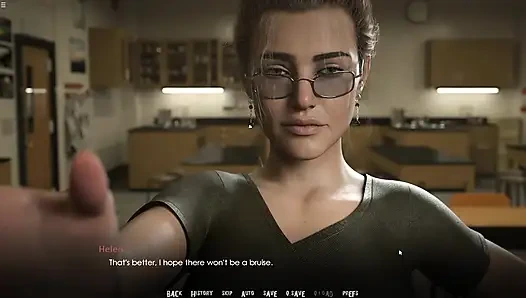 18 Plus Japanese School Boy Fantasyse His Milf Teacher Sexy Boobs And Pussy