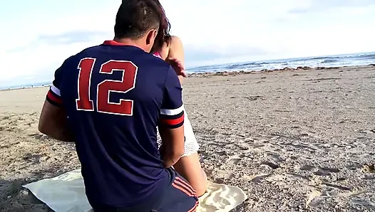 heißer blowjob am strand