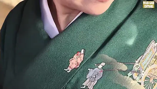 Erotisches Theater, eine sinnliche Begegnung mit einem anmutigen Inn Proprietress -szene.3