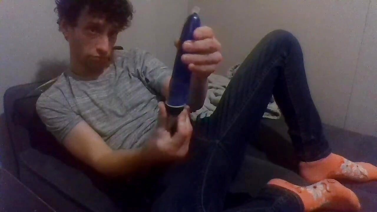 Stuffing My Barenaked Asshole Rough Solo with My Thick New Vibe and No Lube, Dry Fucked