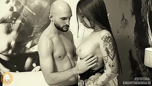 She Wants a Cock in Her Mouth and Another in Her Pussy