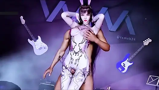 Скарлет богиня Пламя: виртуальная красотка - 3D-анимация, хентай