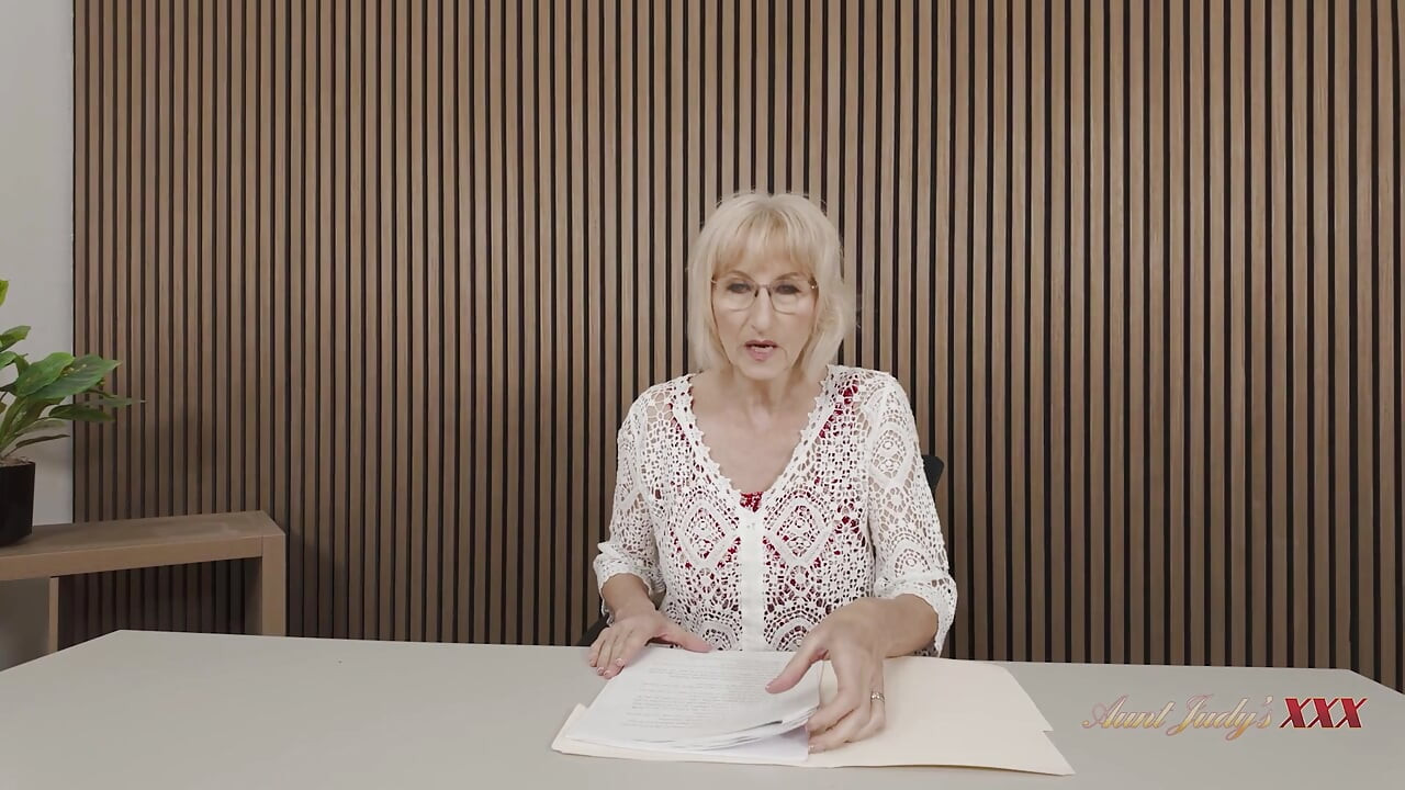 Busty Mature GILF Teacher Morgan Shipley Wants to See You in Her Office