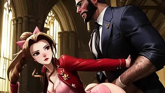 Aerith yeni baharatlı toons hentai'de anal seksi seviyor