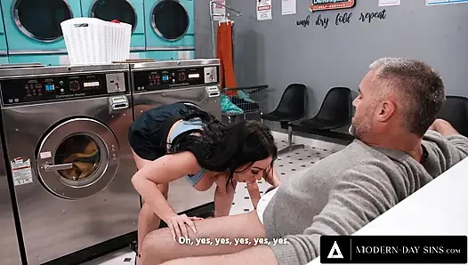 MODERN-DAY SINS - A Perv Caught Me Fucked A Dildo And He Joins Me In Public