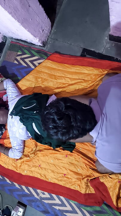 Indian Desi stepmom Lakshmi Babi gets by her stepson after a massage