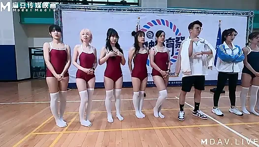 Festival Olahraga Dewi Mtvsq2-ep8/Periode ke-8/Nol Gesekan! Curling manusia yang licin!