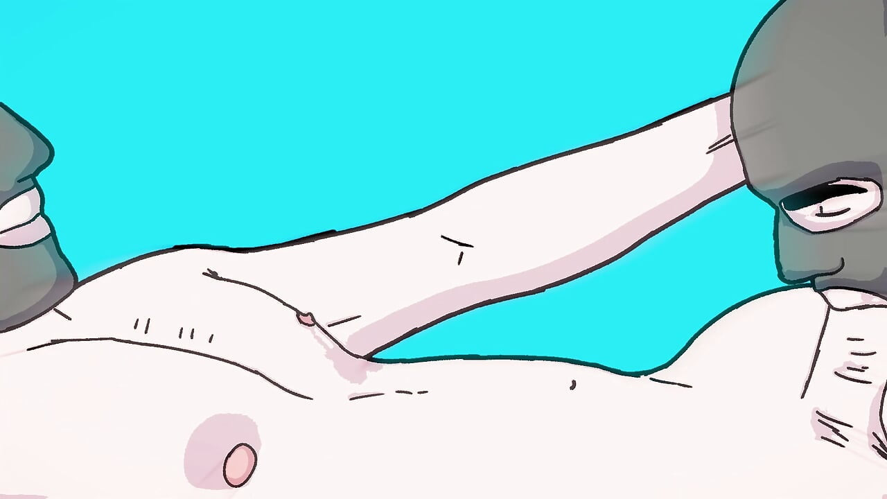 Masked Grindr Hook-up Part 2 - Intense Raw Ass Pounding with Balaclavas on