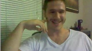 Straight guys feet on webcam #430