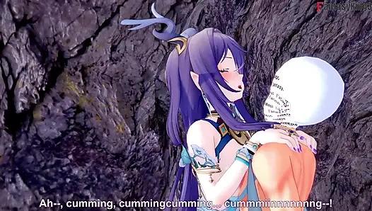 Lauma ateşli seksi seks - Genshin Impact