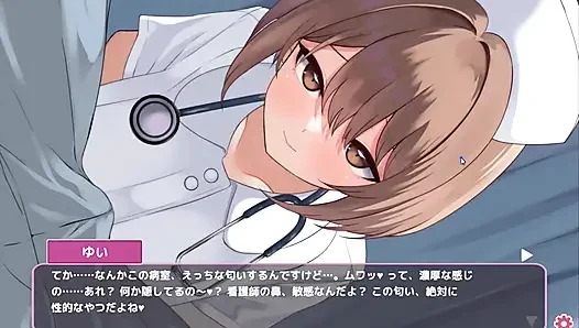 Hentai Game – Naughty Nurse Gets Her Tits Out for a Paizuri - Sakusei Shinsatsu