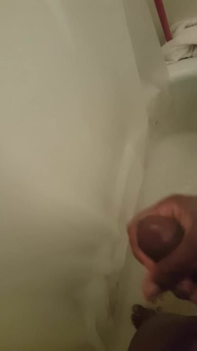 Strokin in the shower