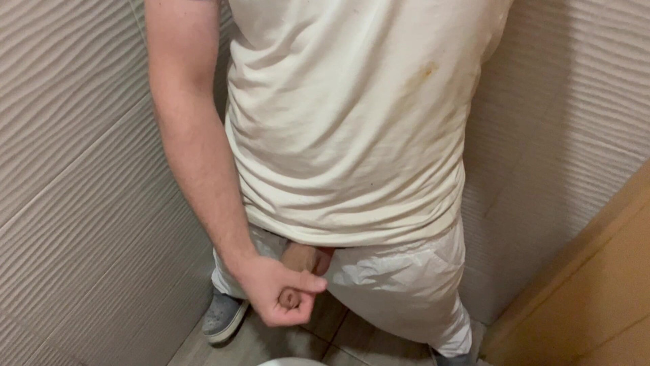 Jerking off at work