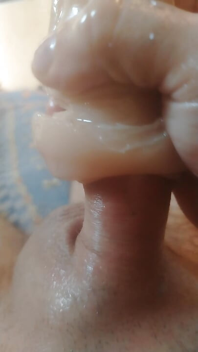 Fleshlight Destroyed - Uncontrollably Sloppy Oiled  – Cock Throbs Until It Shoots