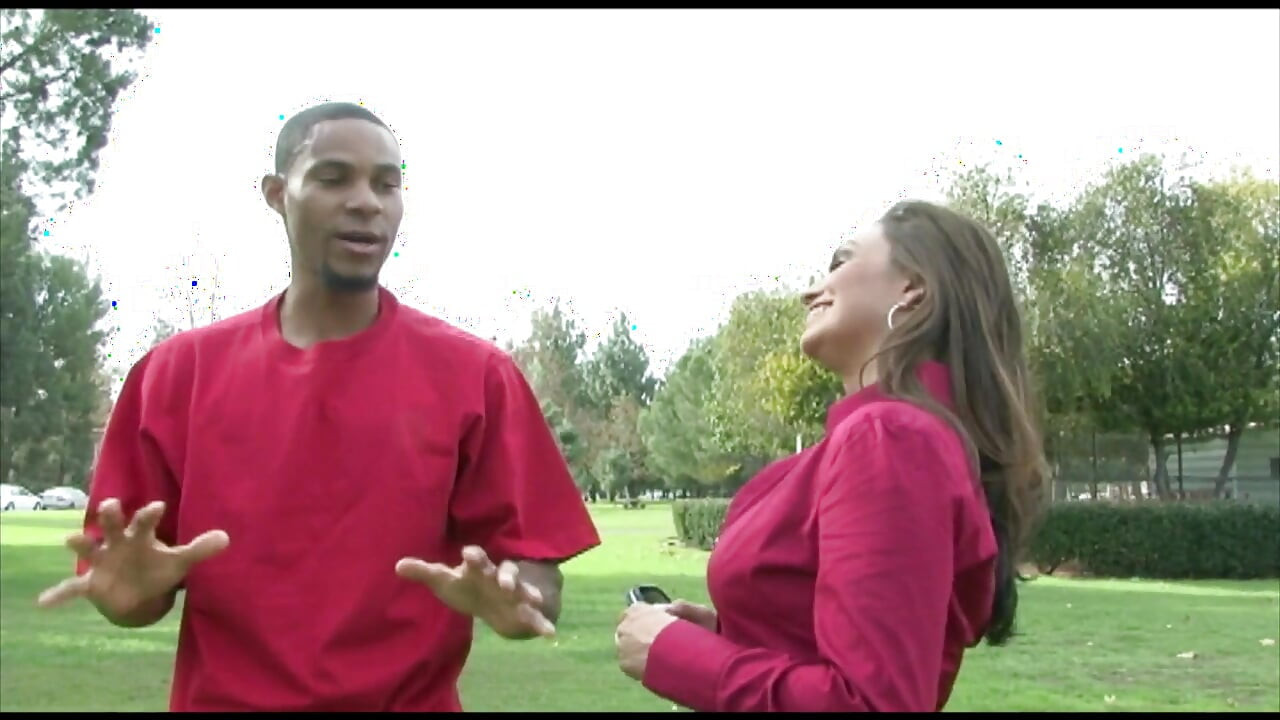 Cock hungry MILF finally found hung black fucker