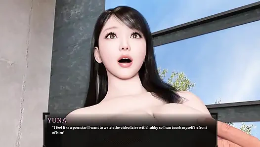 Над азиатской шлюшкой-женой доминирует большой мускулистый мужчина перед бойфрендом