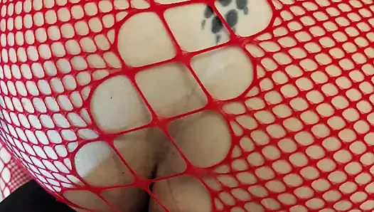 Stepmother Masturbates with Sex Doll, Stepson Spies on Her with Lust.