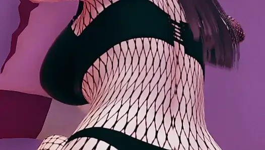 Hinata Hyouga with Naruto in POV Doggy