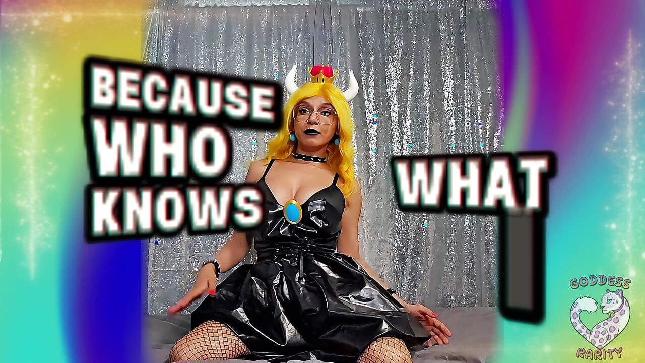 Nữ thần rarity có ý nghĩa với cây nấm nhỏ bé của bạn như bowsette!