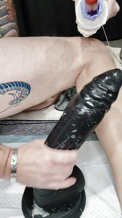 XL toy play and hole stretching