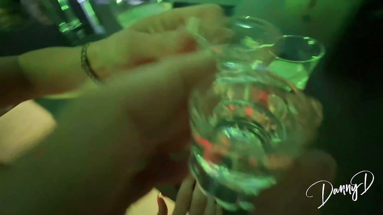 Date Night Turned Into a Blowjob Under the Table