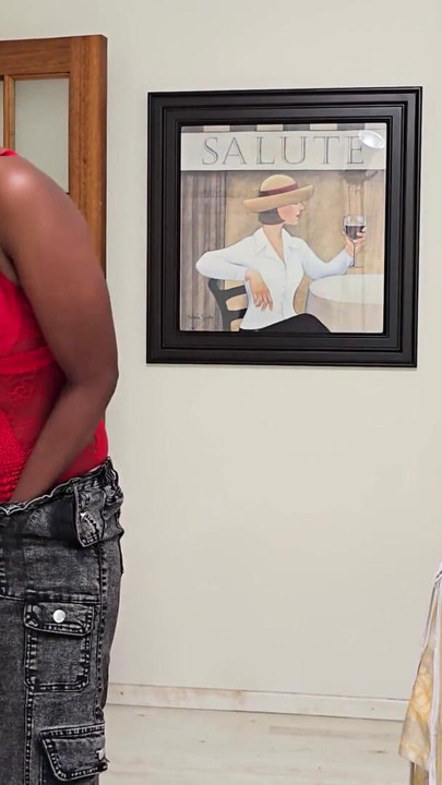 This AMATEUR EBONY said she wanted NYC bad... I made her earn every inch of it - AfricanCasting | Clip 1