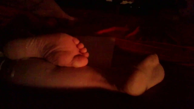 Cum on her pretty soles 3