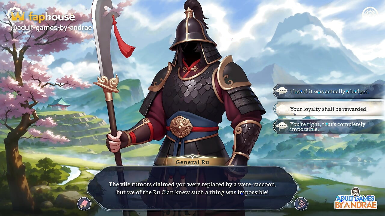 Harem Fantasy - O Jogo De Guerra Concubina Parte 1 - Sexo Com Suas Concubinas