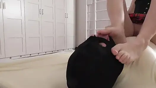 Fußanbetung im vakuumbett!
