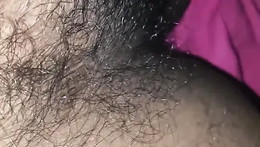 Behaarte muschi