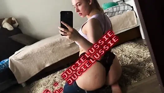 Anal Fucking Close up. Double Penetrating with Huge Dildo