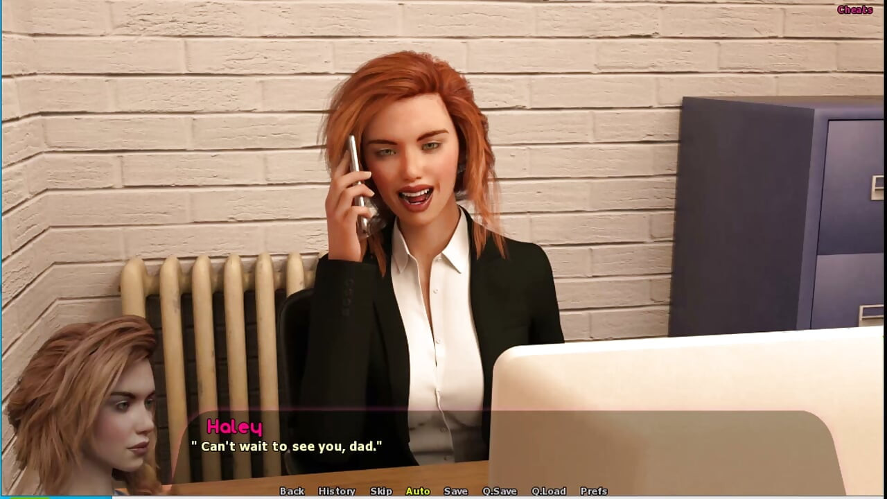 Haley Story #12 - Haley gave Johannes a blowjob. Hayley, Mr Andrew and Johannes went out and Johannes fucked Hayley hard