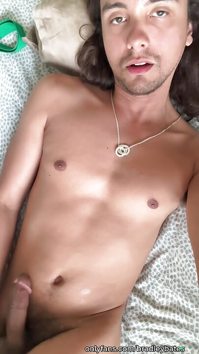 amateur boy edging in hostel room gets caught and cums on the spot