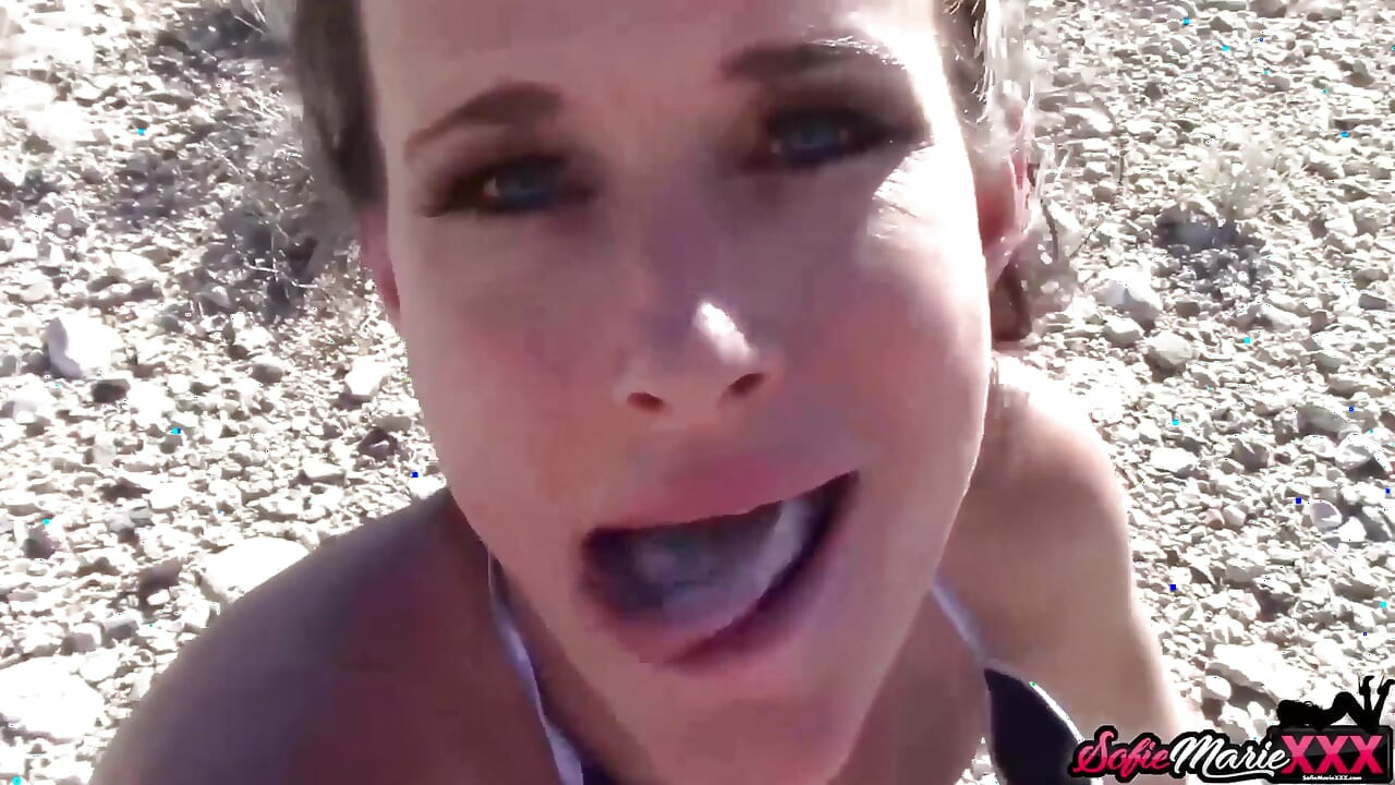 Kinky cougar Sofie Marie sucks dicks in blowjob compilation